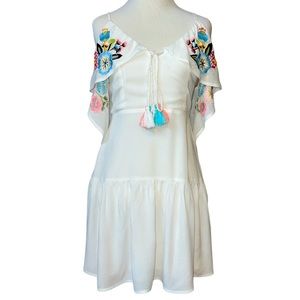 🌬️ Rahi Cali Boho white bliss dress